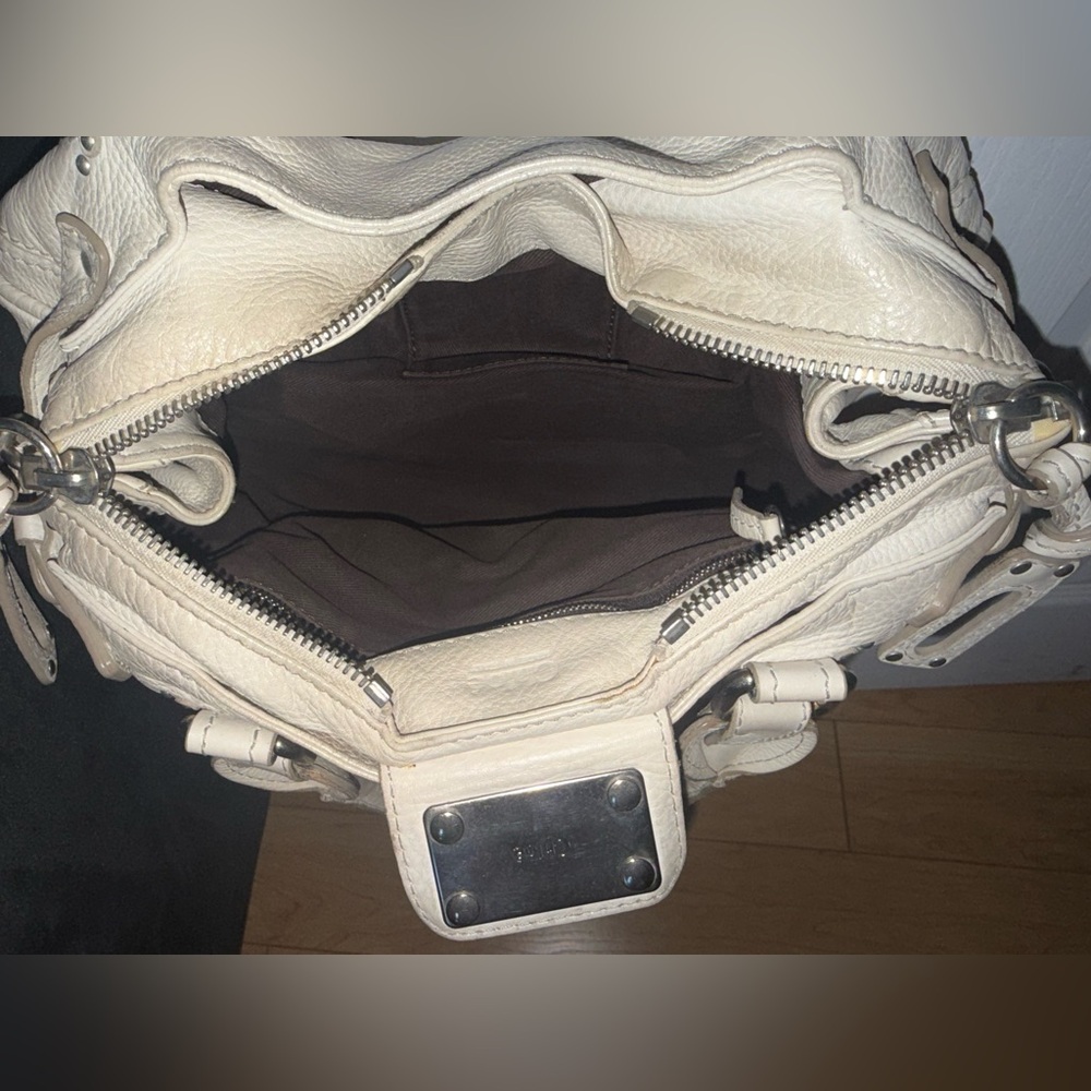 Chloe Cream Leather Paddington Handbag - Picture 5 of 11